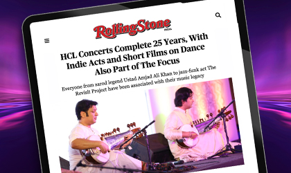 HCL Concerts and The Better India
