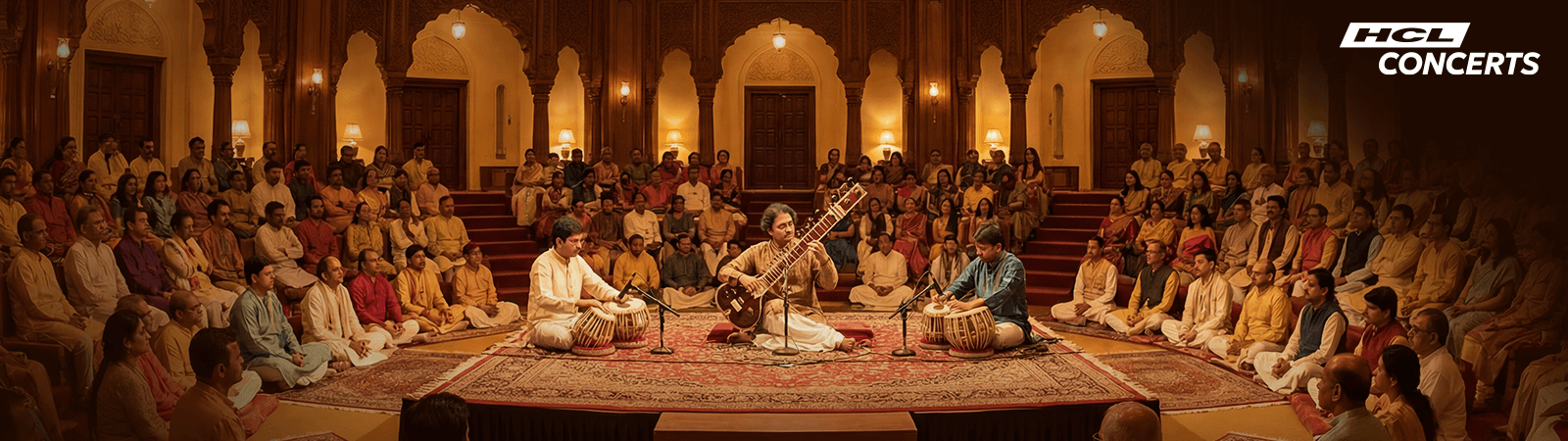 From Alaap to Taan: Journey of a Live Hindustani Music Performance